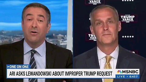 MSNBC HOST THREATENS TO SUE TRUMPADVISER FOR DEFAMATION MSNBC host AriMelber threatened to sue Trump