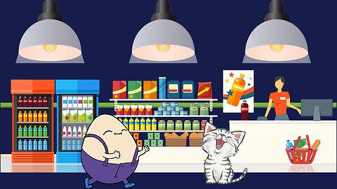Humpty dumpty in grocery store rhyme