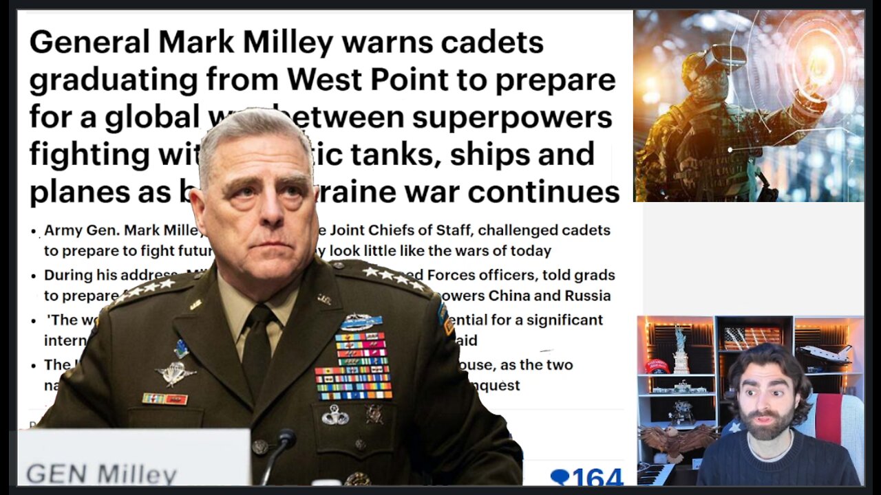 Gen Milley TOTALLY DEMORALIZES West Point Cadets With 'The End Is Nigh'-Style Speech For US MIL