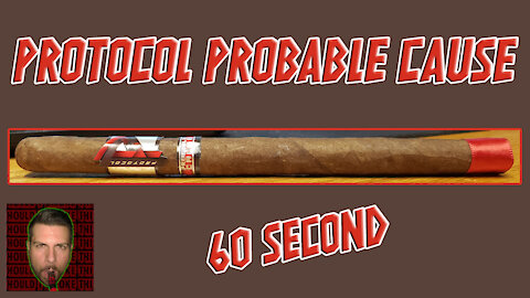 60 SECOND CIGAR REVIEW - Protocol Probable Cause - Should I Smoke This
