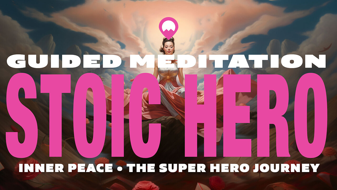 Stoic Superhero Journey: Cosmic Meditation for Inner Peace & Heroic Resilience