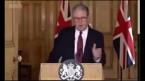 Spoof video. Keir Starmer addresses the nation after dose of truth serum