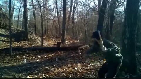 PRIMITIVE SURVIVAL, Rabbit Stick, Expert Advanced Accuracy and Form, Tom Brown III