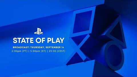 Playstation state of play confirmed also for tomorrow