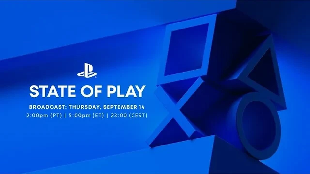 Playstation state of play confirmed also for tomorrow