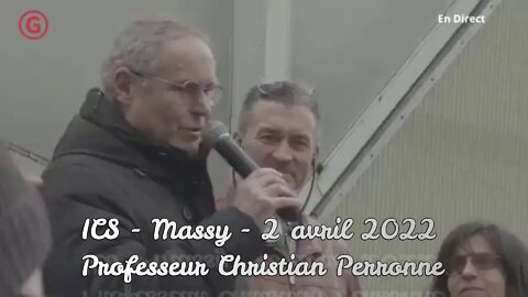 ICS Massy 2 avril 2022 - Professeur Christian Perronne.