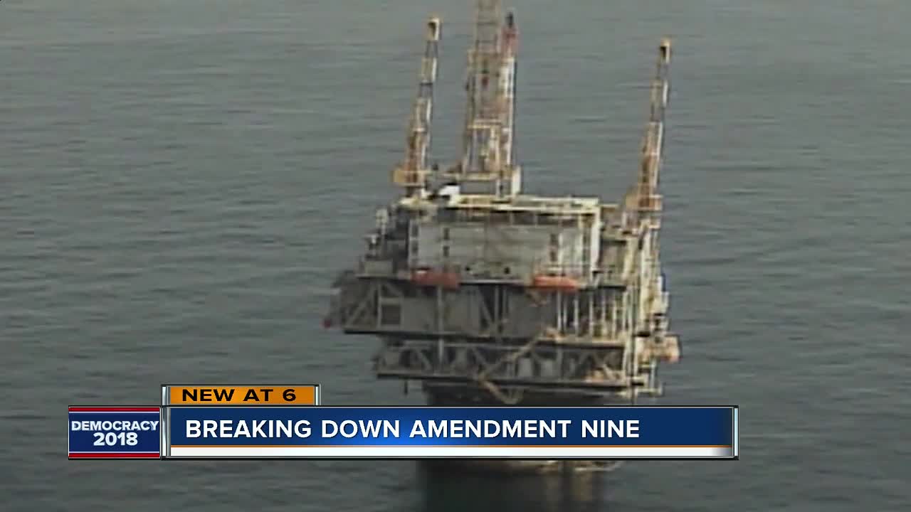 Amendment 9 would ban offshore oil drilling; vaping in the workplace