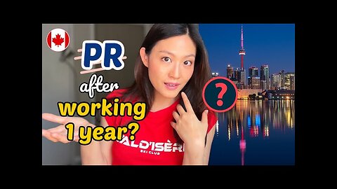 Get Canadian PR after working 1 year in Canada with CEC (Canadian Experience Class)