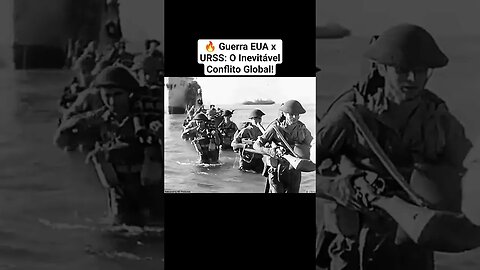 🔥 Guerra EUA x URSS: O Inevitável Conflito Global! #war #ww2 #guerra