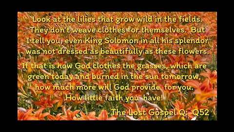 The Lost Gospel Q: Q52