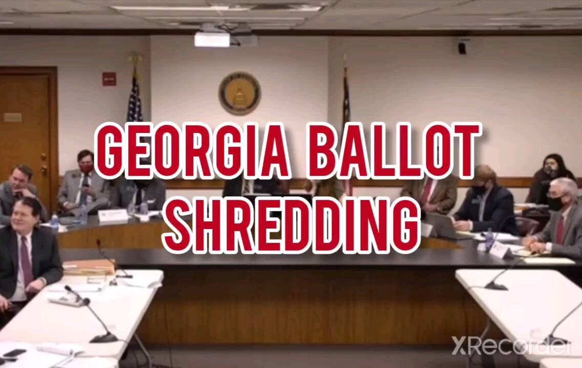 Georgia ballot shredding