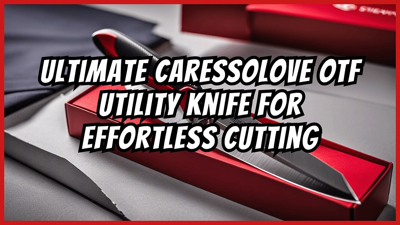 Retractable Utility Knife Unboxing and Review and We Take it Apart- Caressolove