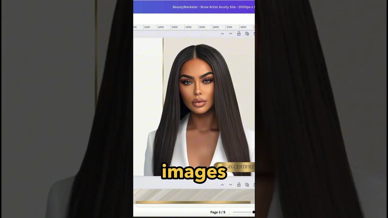 Always use high quality images for your branding