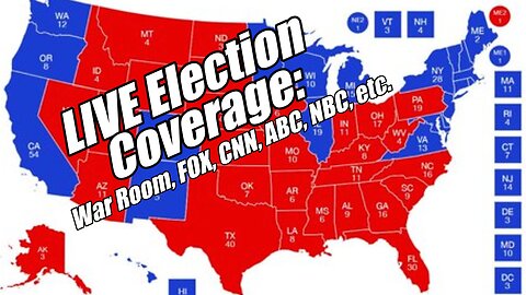 LIVE Election Coverage: War Room, Fox, CNN, etc. Meri Crouley LIVE. B2T Show, Nov 5, 2024