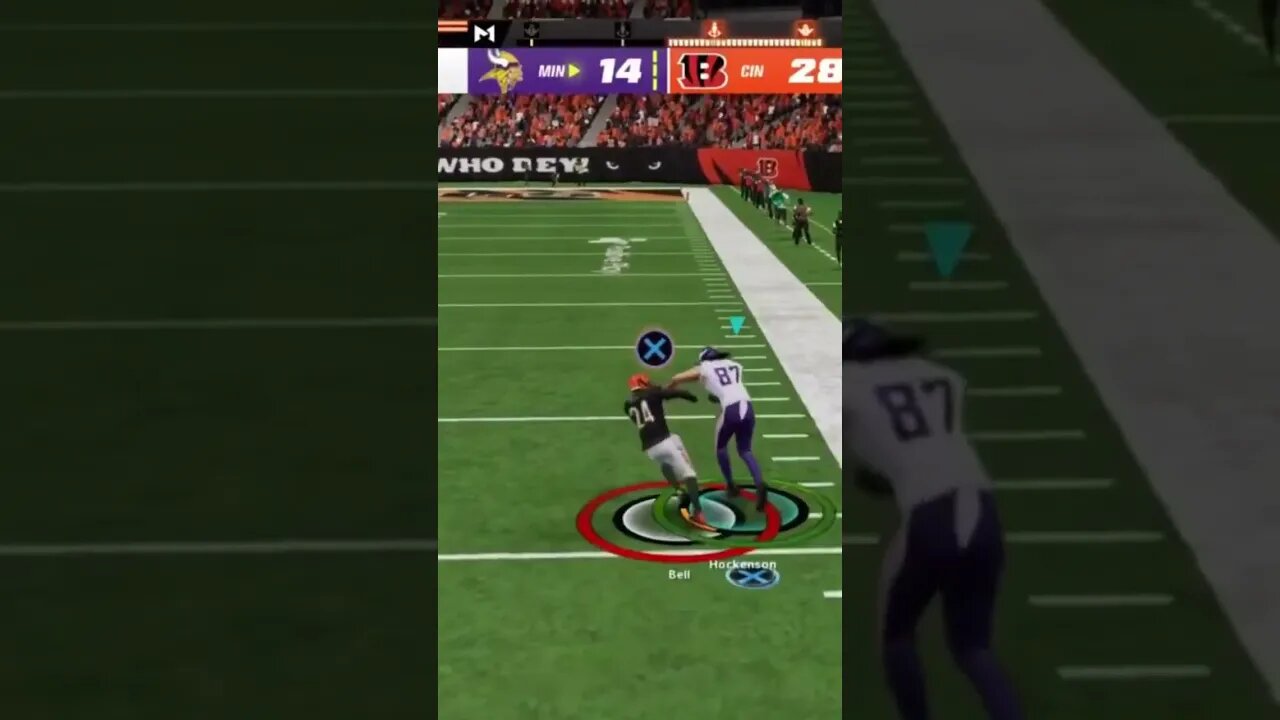 TJ HOCKENSON GOES BEAST MODE IN MADDEN 23