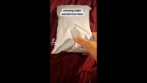 unboxing wallet