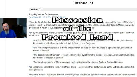 Promises Fulfilled Another Covenant Joshua 21-24
