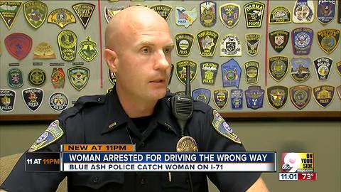 PD: Drunk woman drove the wrong way down I-71 for five miles