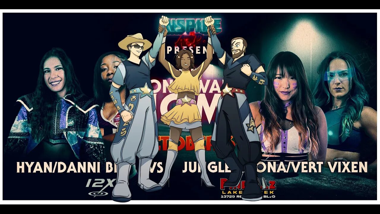 Face4Wrestling is sponsoring Jungle Kyona at @InspireProVideo on October 6th in Austin, Texas