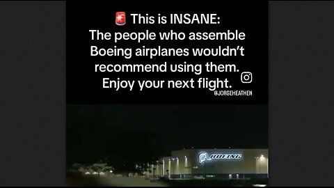 Boeing Employees Don't Recommend Flying On Boeing Planes