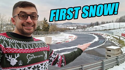FIRST SNOW AT THE NÜRBURGRING!