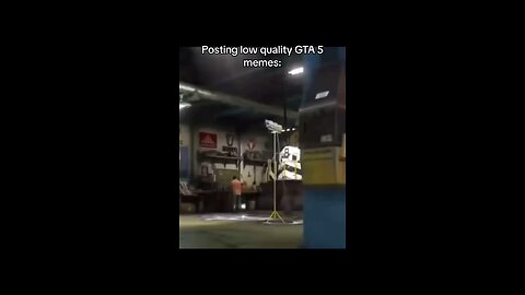 Posting low quality gta 5 memes