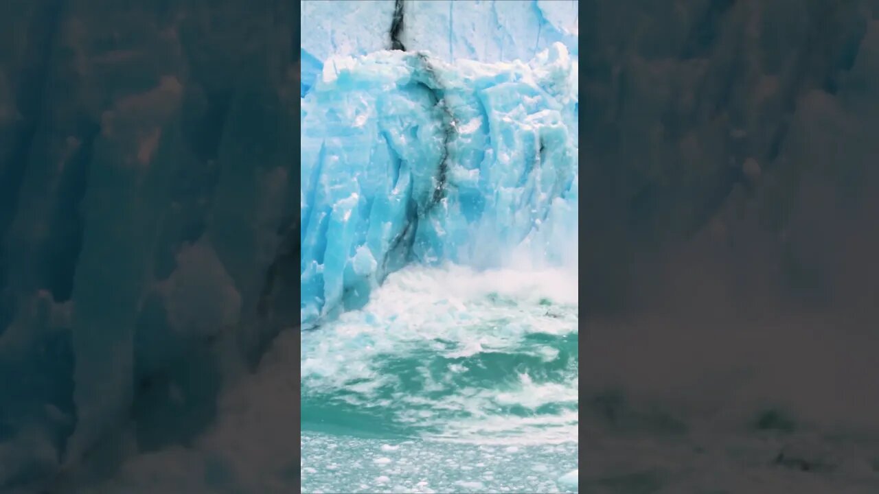 Glacier Falling Apart #shorts #short