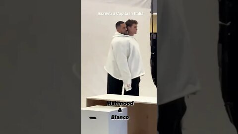 MAHMOOD E BLANCO: BACKSTAGE SHOOTING FOTOGRAFICO