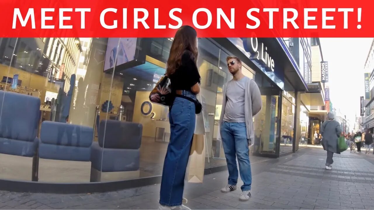 How To Approach Girls on The Street in Germany! (Ft. Coach Tommy)