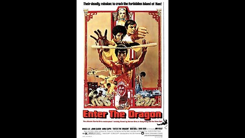 Cross kick Studio Films Bruce Enter the Dragon