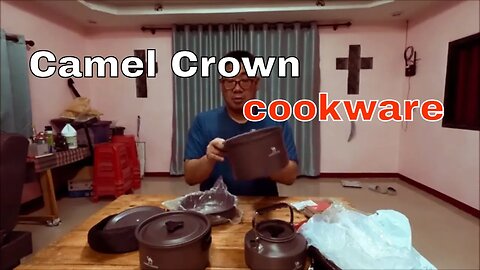 unboxing Camel Crown camping cookware