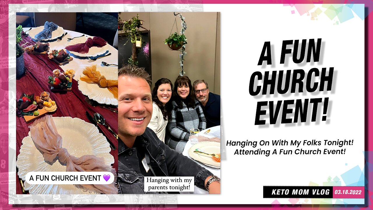 It's Been A Great Day...Attended A Fun Church Event With Fam! | Keto Mom Vlog