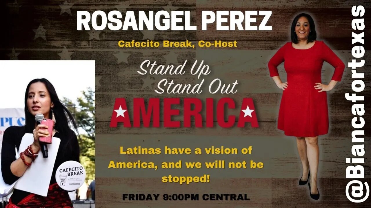 Stand Up Stand Out America with Cafecito Break Sisters