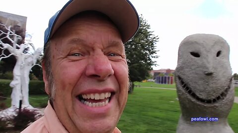 Pappajohn Sculpture Park, Des Moines, Ia. Travel USA, Mr. Peacock & Friends, Hidden Treasures