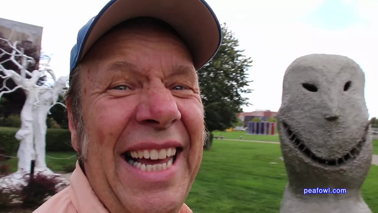 Pappajohn Sculpture Park, Des Moines, Ia. Travel USA, Mr. Peacock & Friends, Hidden Treasures