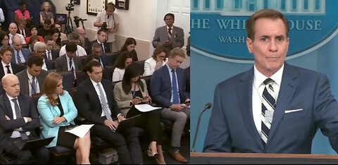 John Kirby Shifts Uncomfortably When Forced To Answer To The Press
