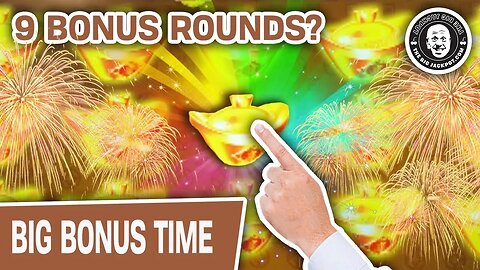 😲 9 BONUS ROUNDS? 🛑 Can’t Stop Hitting BONUSES at The Casino!