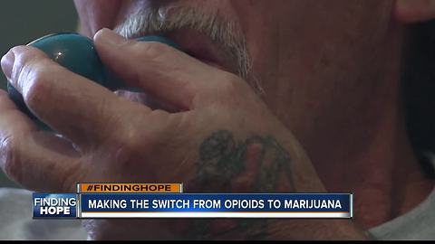 FINDING HOPE: Kicking prescription painkillers by medicating with marijuana