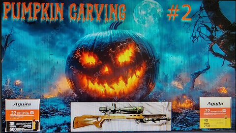 KSA Crickett 722 Pumpkin Carving #2 Aguila