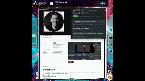 Plataforma de extensiones de #Blender