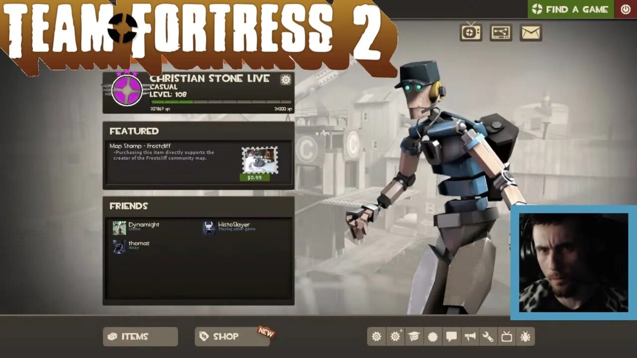 TF2 "Grey Femboy Alien Slayer Concert Closet" Christian Stone LIVE! Left 4 Dead 2