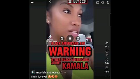 Black folks trying to warn others about Democrats and Kamala stop being used and played