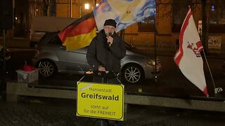 Greifswald - Martin - Eröffnung und kleiner Redebeitrag 20.02.2023