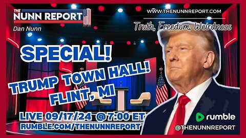 LIVE SPECIAL – President Trump Town Hall w/ Sarah Huckabee Sanders – Flint, MI [Watch Party]
