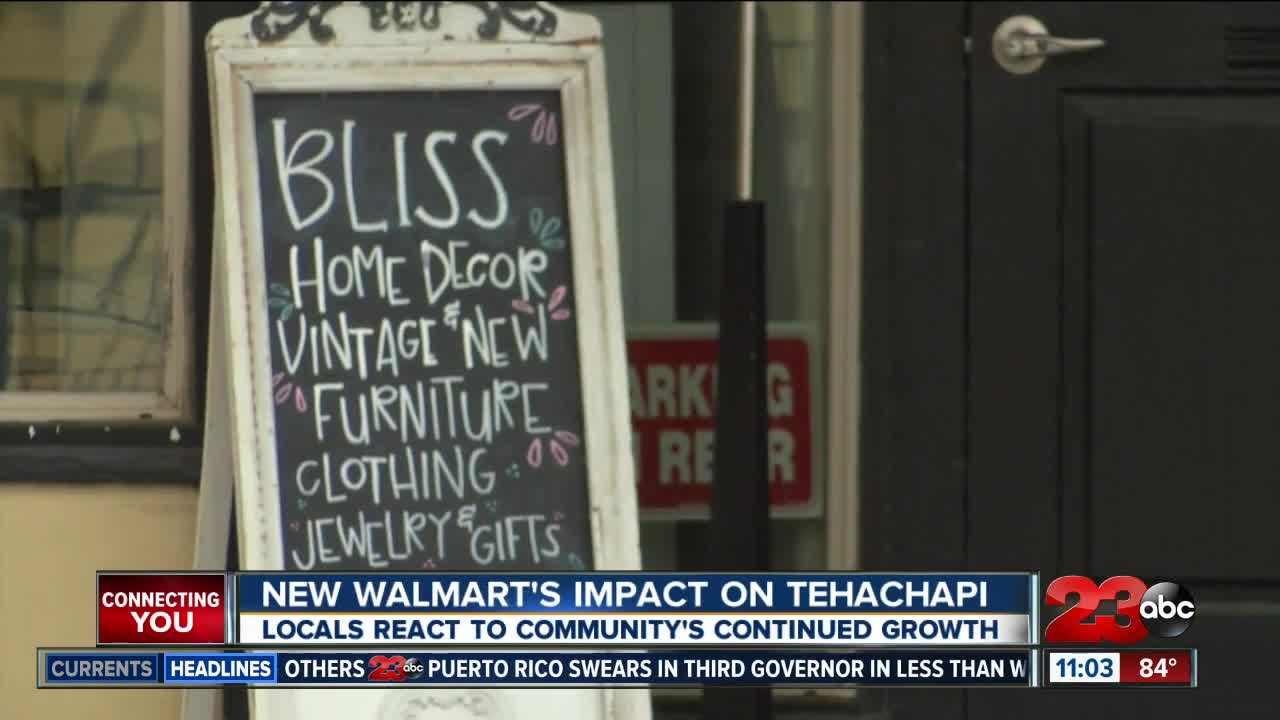 New Walmart impacting local businesses in Tehachapi?