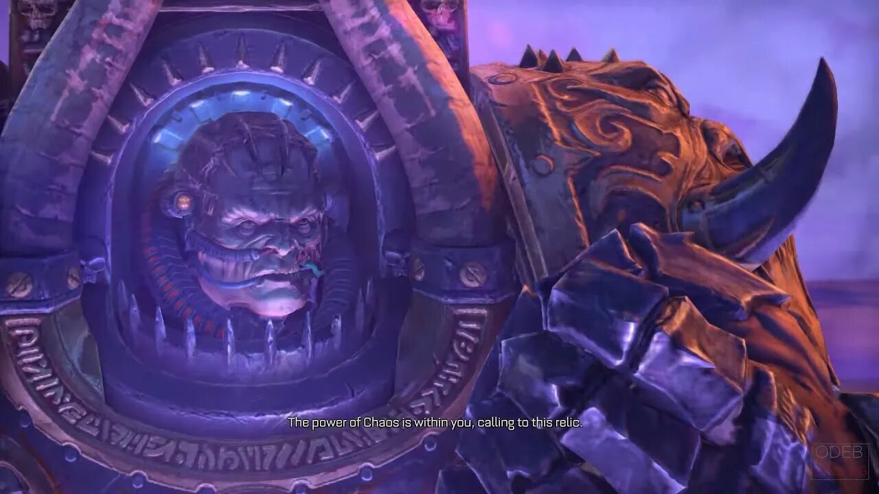 WARHAMMER 40K SPACE MARINE - Lord Nemeroth Boss Fight (With Cutscenes) [1080p 60fps]