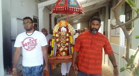 SOUTH AFRICA - Cape Town - Sri Siva Aalayam 40th Anniversary celebrations and sod turning in Athlone (cell phones videos) (tcv)
