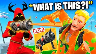 Trolling With NEW Goo Gun.. (Fortnite Update)