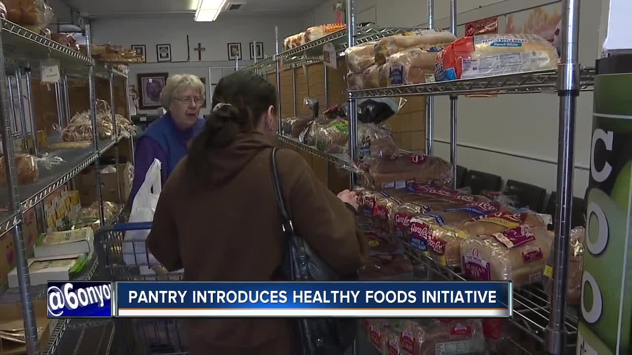 St. Vincent de Paul Food Pantry staff introduce healthy foods initiative