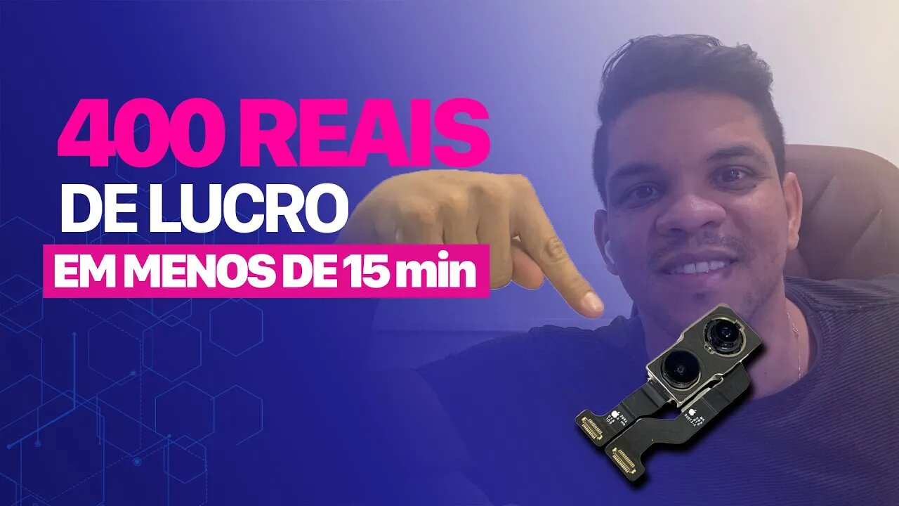 Como trocar a câmera do iPhone 11 e lucrar R$400,00